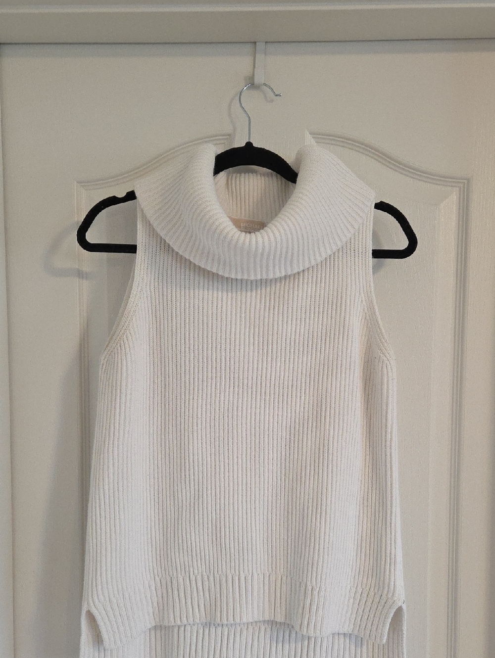 Cowl Neck Sleeveless Sweater